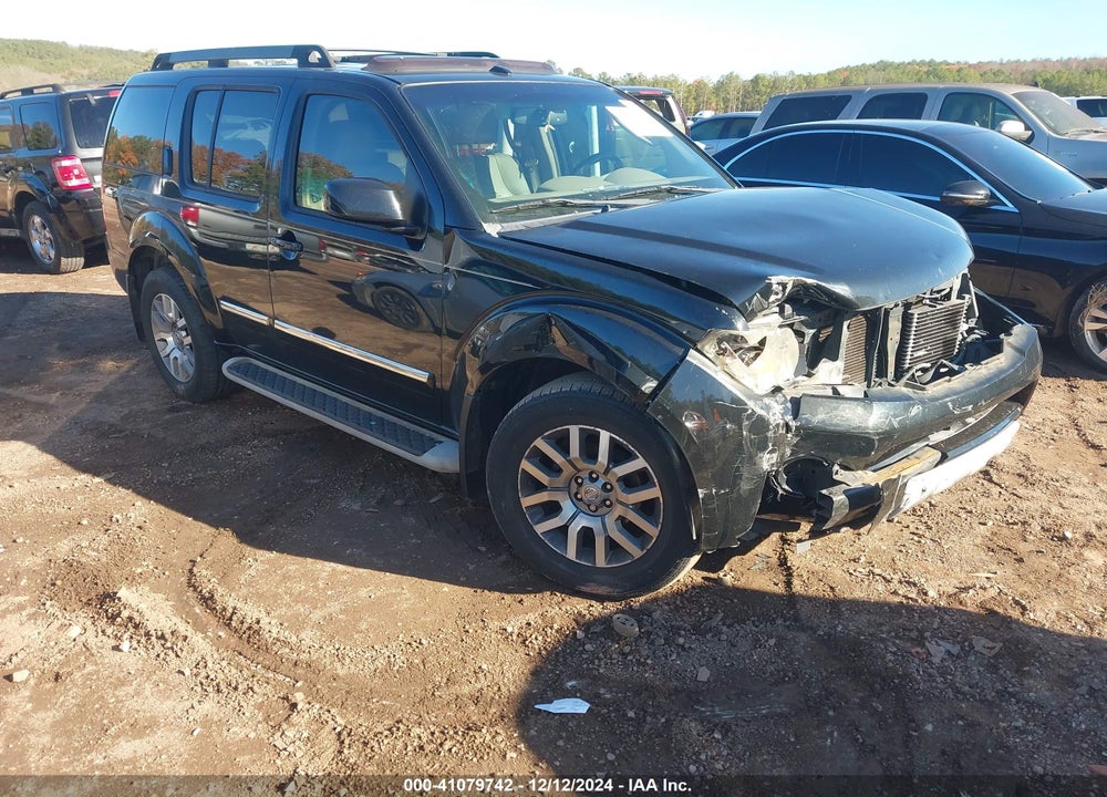 2011 NISSAN PATHFINDER LE VIN: 5N1AR1NNXBC620081