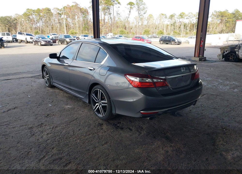 2016 HONDA ACCORD SPORT VIN: 1HGCR2F54GA081141