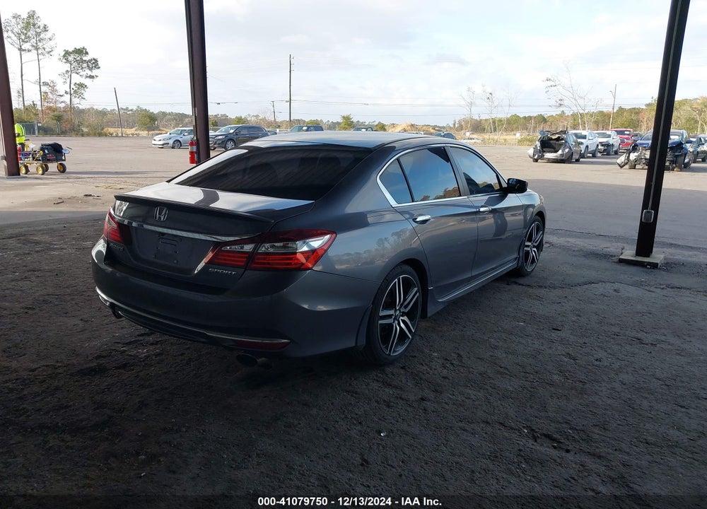 2016 HONDA ACCORD SPORT VIN: 1HGCR2F54GA081141