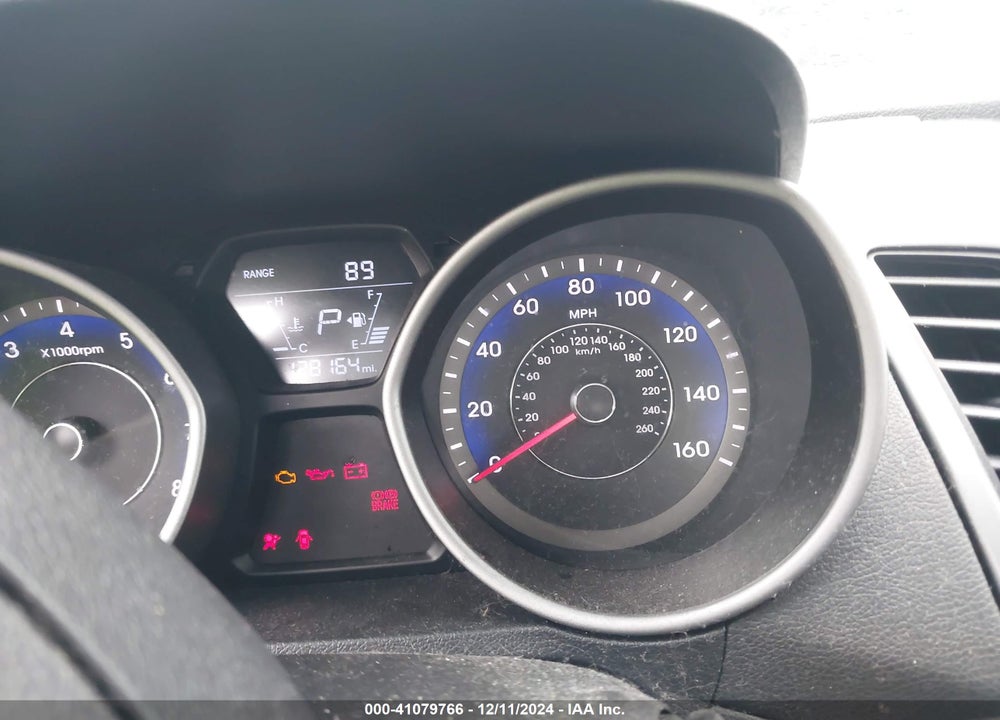 2016 HYUNDAI ELANTRA VIN: KMHDH4AE7GU490690