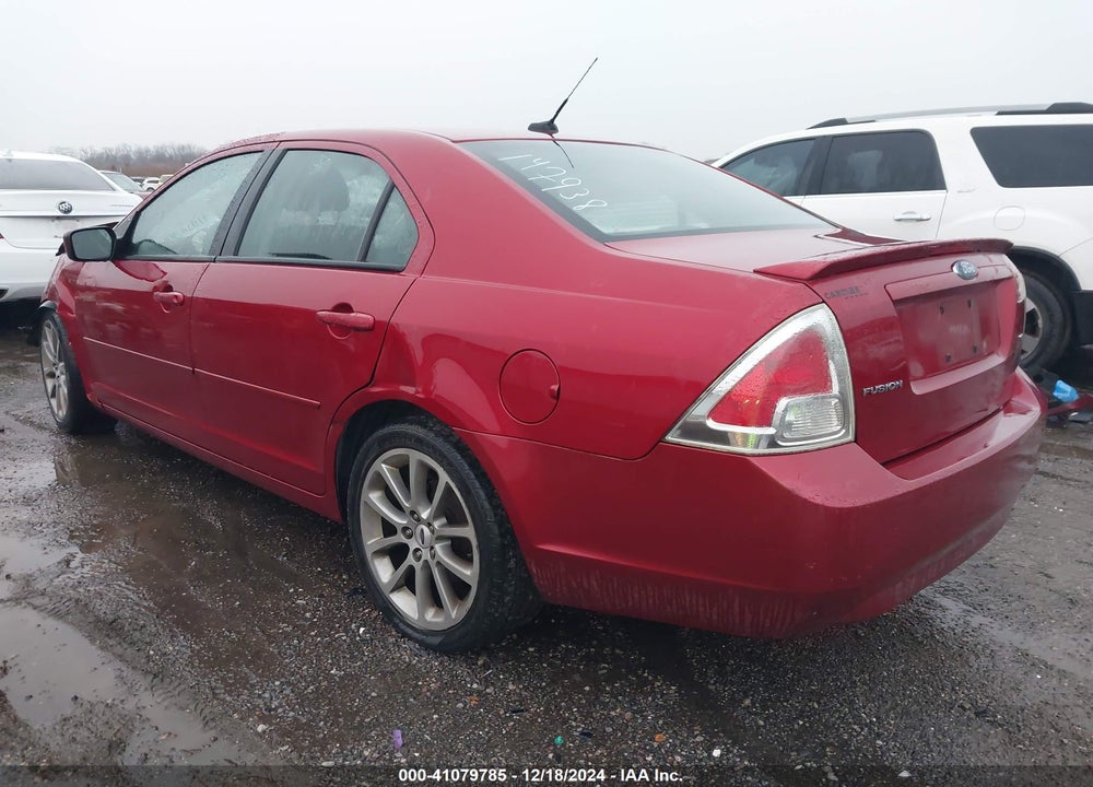 2008 FORD FUSION SE VIN: 3FAHP07Z98R147938
