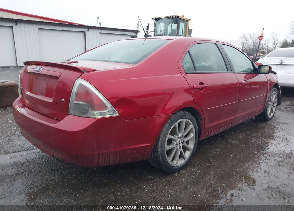 2008 FORD FUSION SE VIN: 3FAHP07Z98R147938