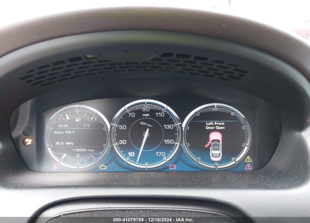 2012 JAGUAR XJ XJL PORTFOLIO VIN: SAJWA2GB6CLV26924
