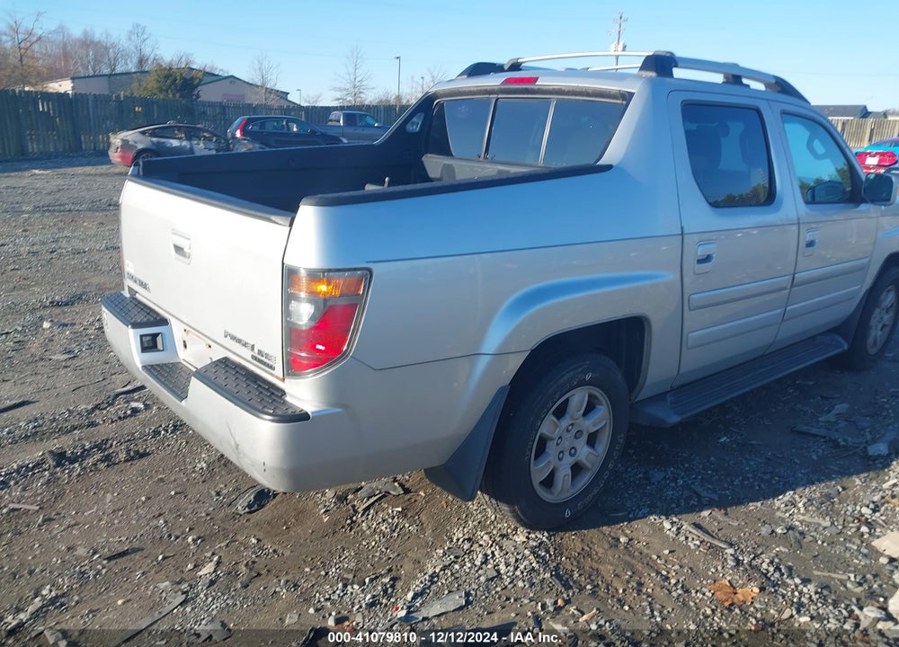 2006 HONDA RIDGELINE RTL VIN: 2HJYK16536H546247