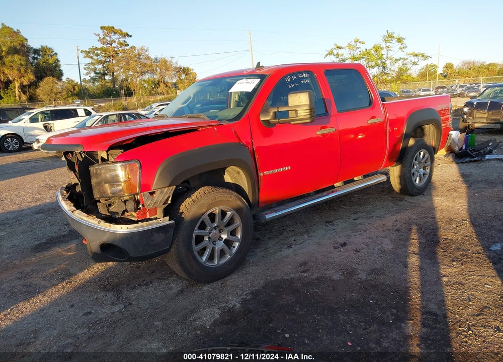 2008 GMC SIERRA 1500 SL/SLE1/WORK TRUCK VIN: 2GTEC13C781320750
