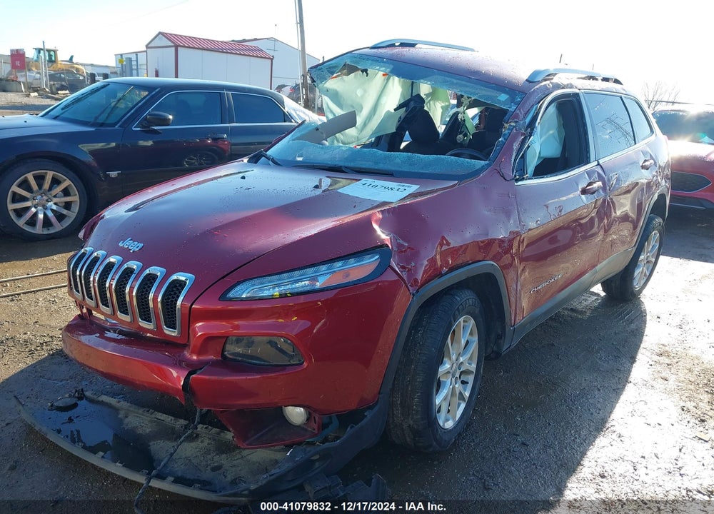 2017 JEEP CHEROKEE LATITUDE FWD VIN: 1C4PJLCB1HW508819