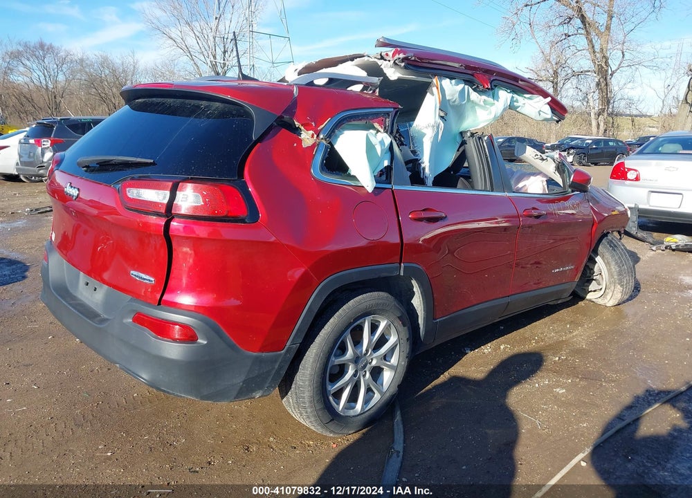 2017 JEEP CHEROKEE LATITUDE FWD VIN: 1C4PJLCB1HW508819