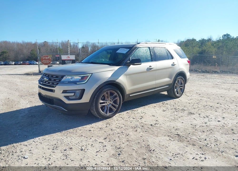 2017 FORD EXPLORER XLT VIN: 1FM5K7D87HGB27352