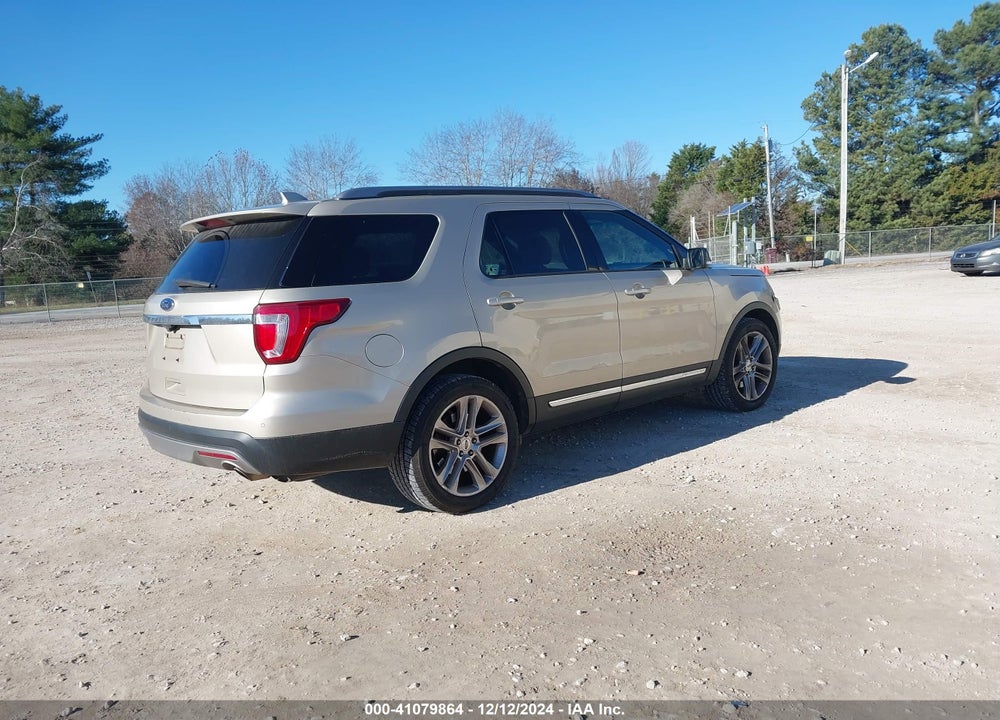 2017 FORD EXPLORER XLT VIN: 1FM5K7D87HGB27352