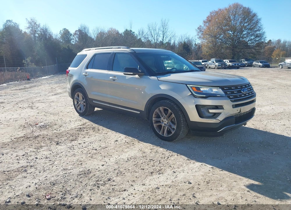 2017 FORD EXPLORER XLT VIN: 1FM5K7D87HGB27352
