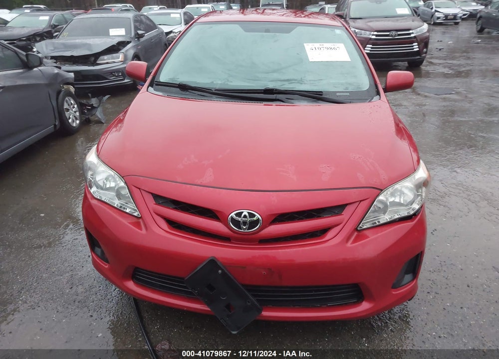 2012 TOYOTA COROLLA LE VIN: 2T1BU4EE1CC907780