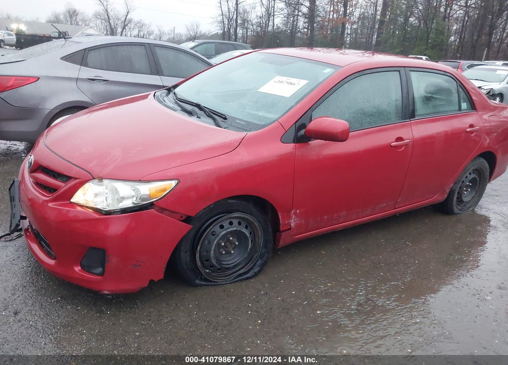 2012 TOYOTA COROLLA LE VIN: 2T1BU4EE1CC907780