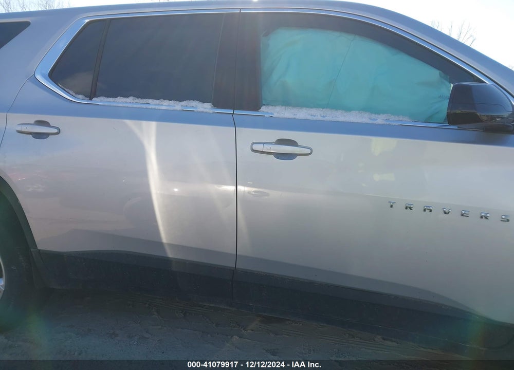 2020 CHEVROLET TRAVERSE FWD LS VIN: 1GNERFKWXLJ309514