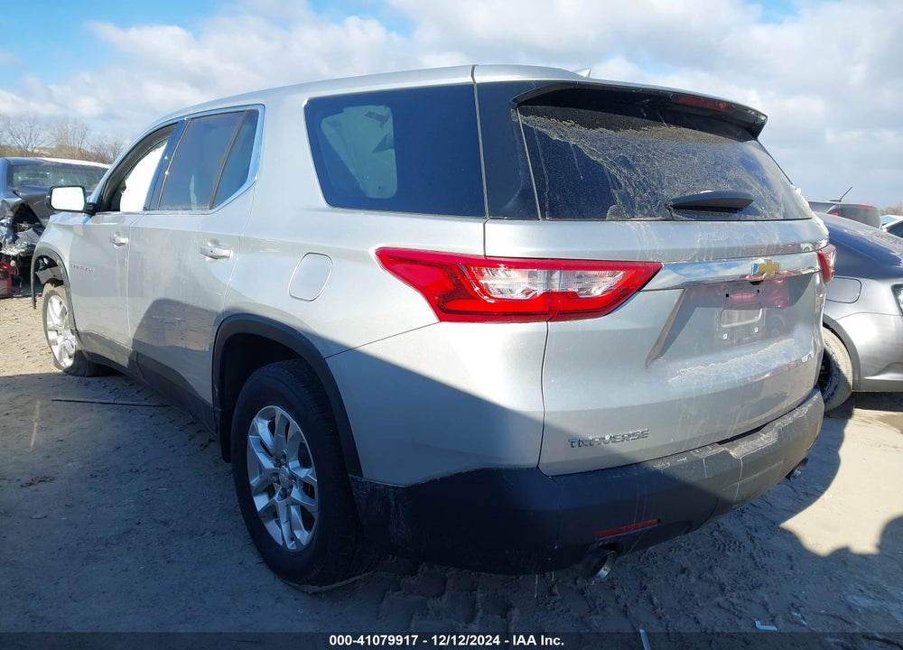2020 CHEVROLET TRAVERSE FWD LS VIN: 1GNERFKWXLJ309514