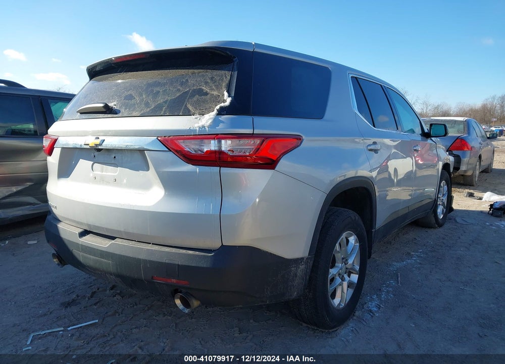 2020 CHEVROLET TRAVERSE FWD LS VIN: 1GNERFKWXLJ309514