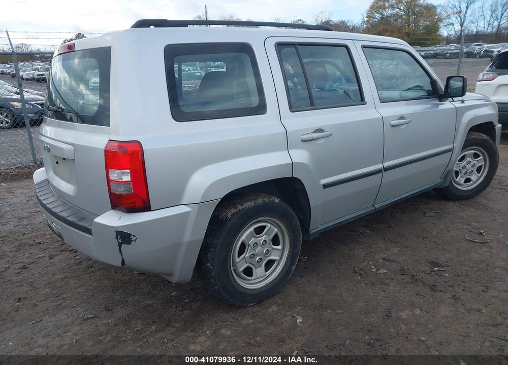 2010 JEEP PATRIOT SPORT VIN: 1J4NF2GB9AD537588
