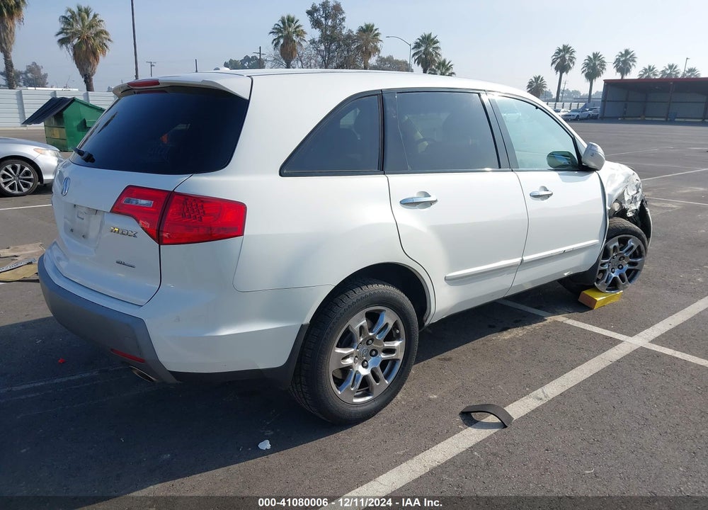 2007 ACURA MDX TECHNOLOGY PACKAGE VIN: 2HNYD28387H546207