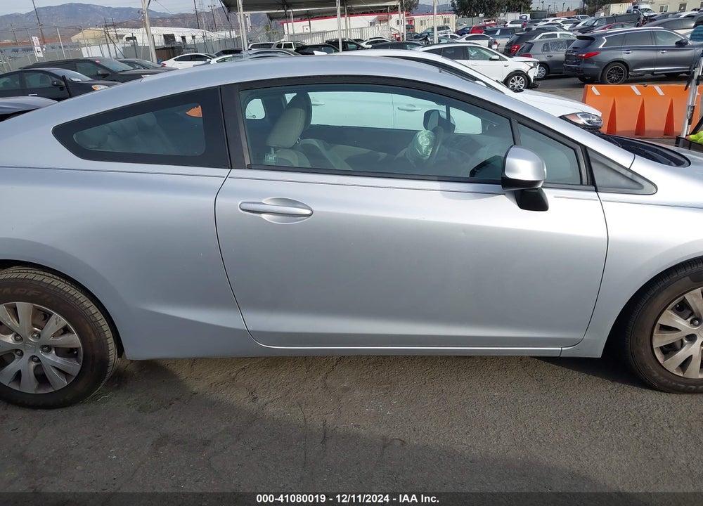 2012 HONDA CIVIC LX VIN: 2HGFG3B52CH551953