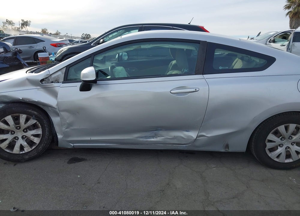 2012 HONDA CIVIC LX VIN: 2HGFG3B52CH551953