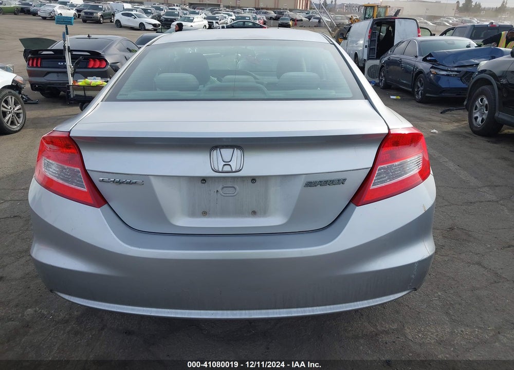 2012 HONDA CIVIC LX VIN: 2HGFG3B52CH551953