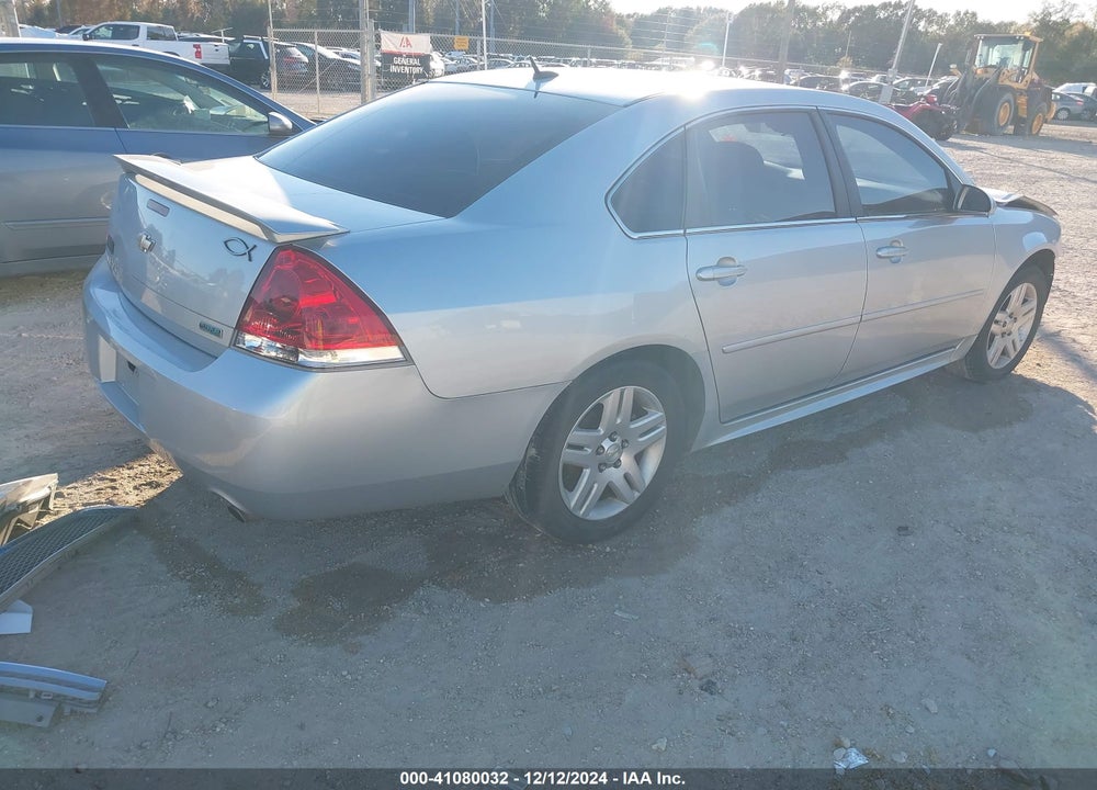 2012 CHEVROLET IMPALA LT VIN: 2G1WG5E35C1290789