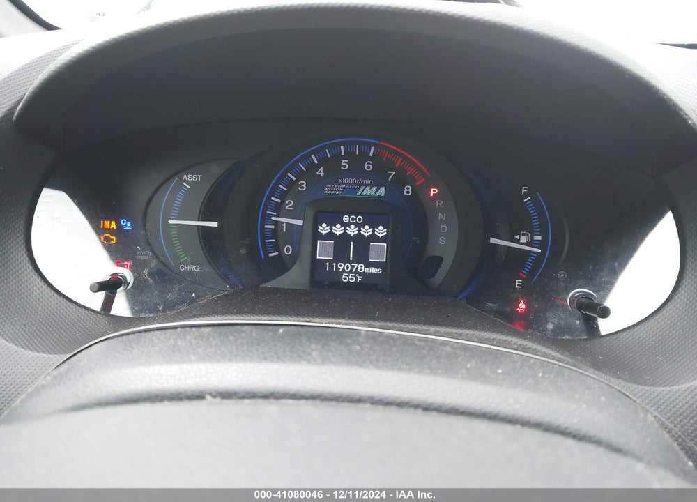 2012 HONDA INSIGHT EX VIN: JHMZE2H78CS004732