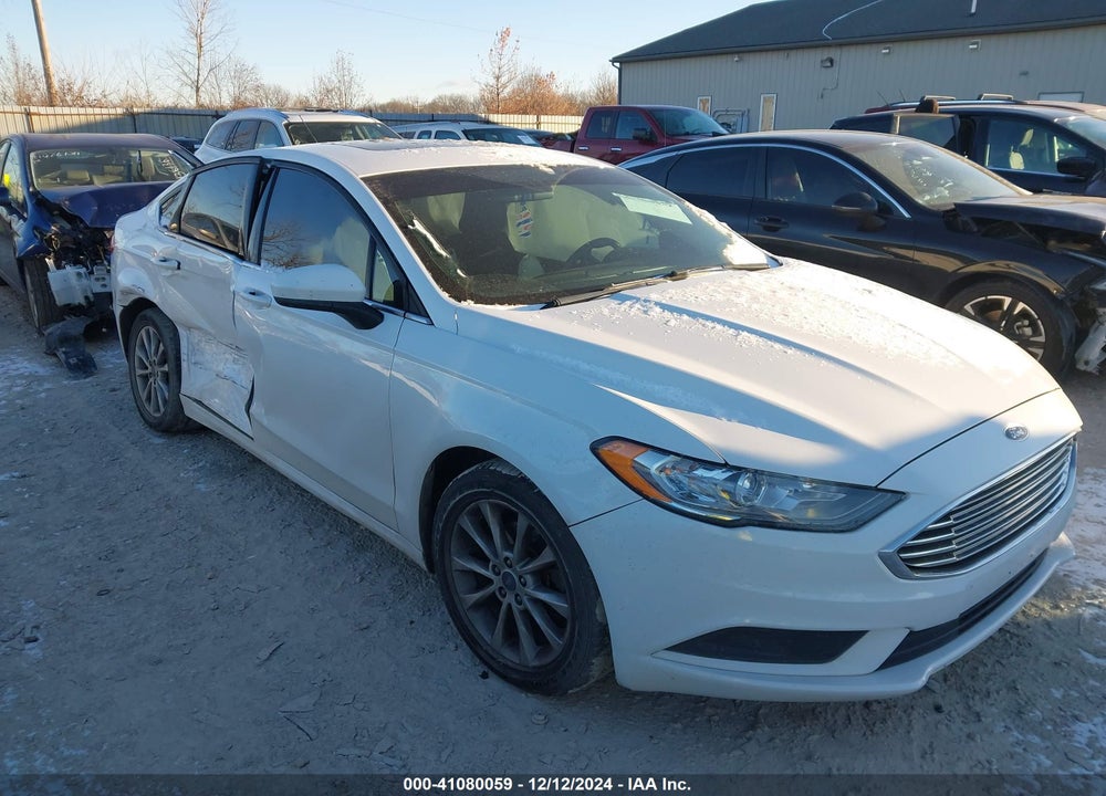 2017 FORD FUSION SE VIN: 3FA6P0H73HR165789