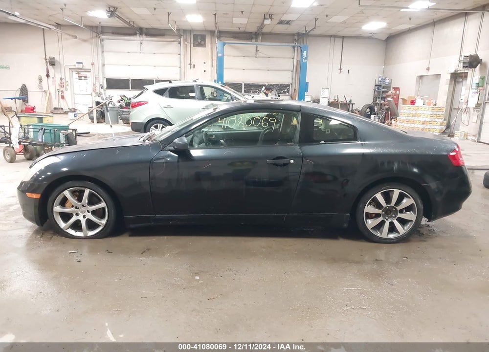 2003 INFINITI G35 BASE W/6 SPEED MANUAL VIN: JNKCV54E83M206518