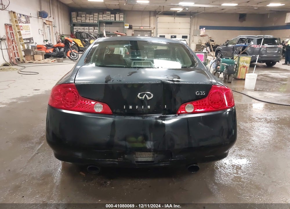 2003 INFINITI G35 BASE W/6 SPEED MANUAL VIN: JNKCV54E83M206518