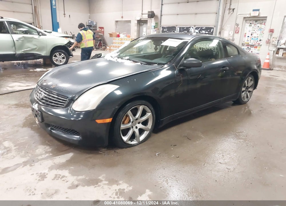 2003 INFINITI G35 BASE W/6 SPEED MANUAL VIN: JNKCV54E83M206518