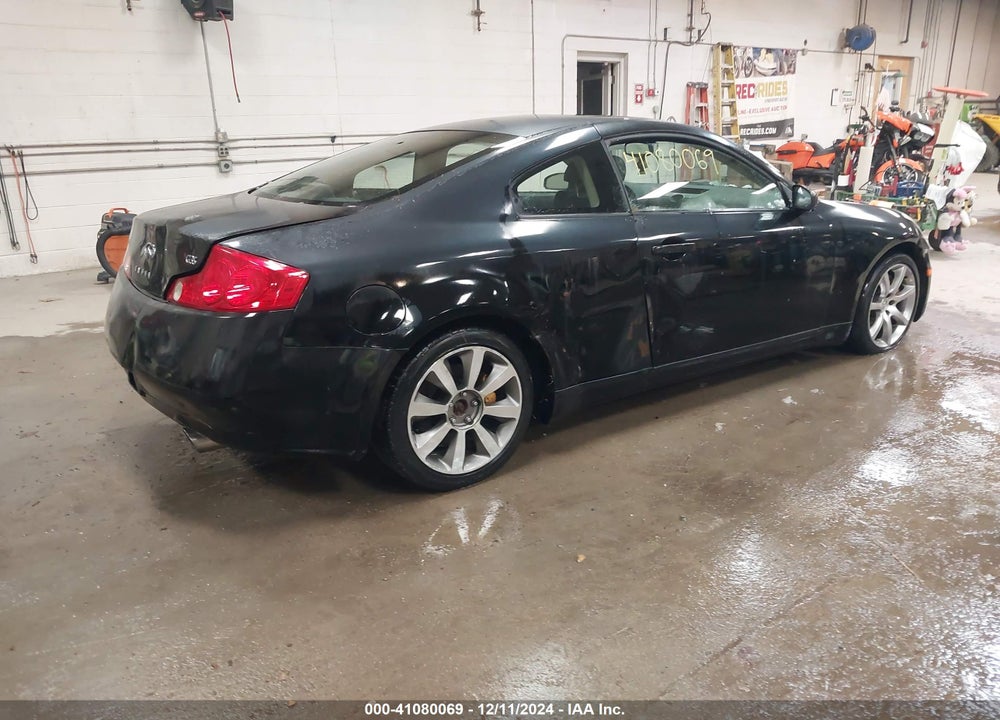 2003 INFINITI G35 BASE W/6 SPEED MANUAL VIN: JNKCV54E83M206518