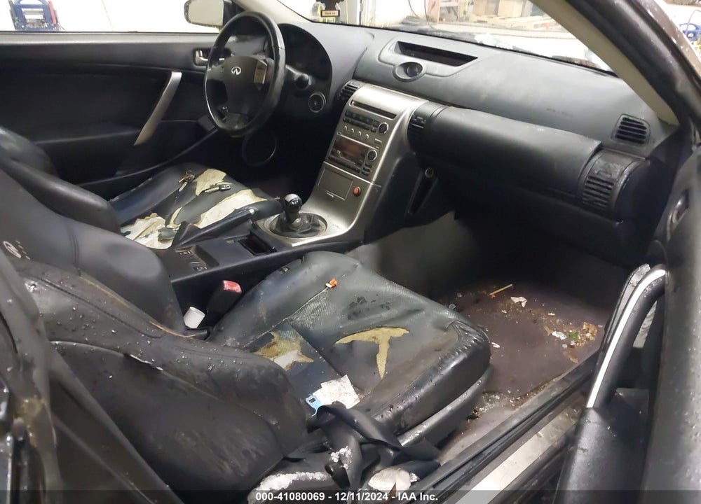 2003 INFINITI G35 BASE W/6 SPEED MANUAL VIN: JNKCV54E83M206518