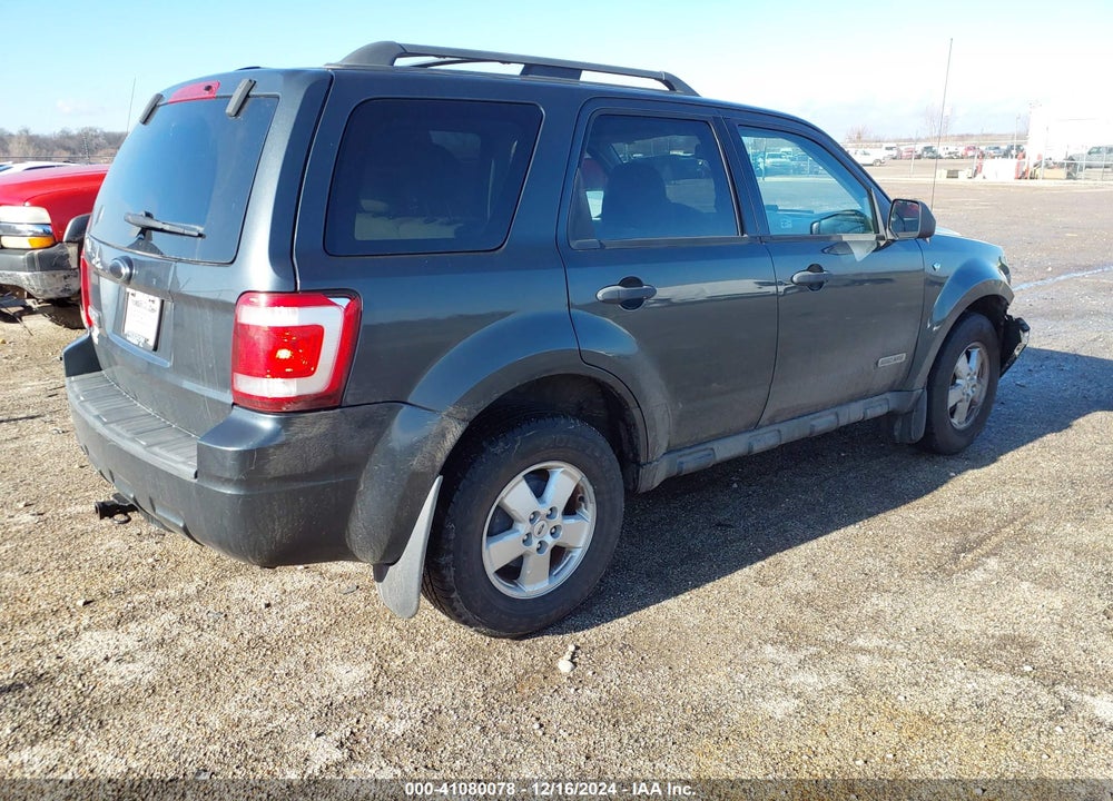 2008 FORD ESCAPE XLT VIN: 1FMCU03138KA63546