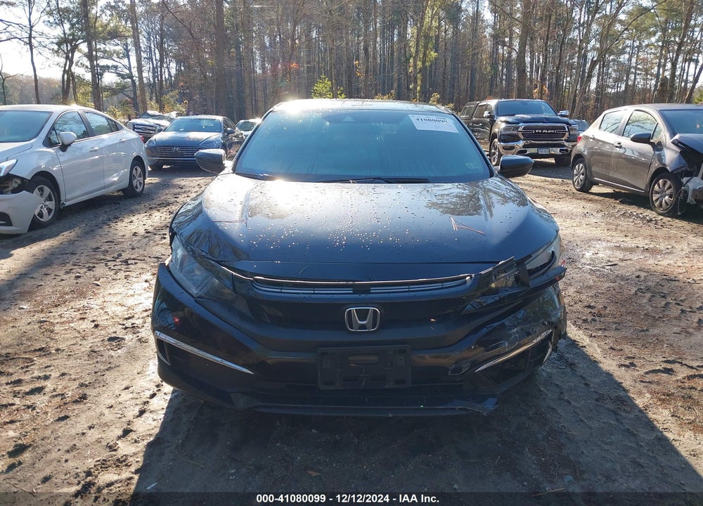 2019 HONDA CIVIC LX VIN: 2HGFC2F65KH582900