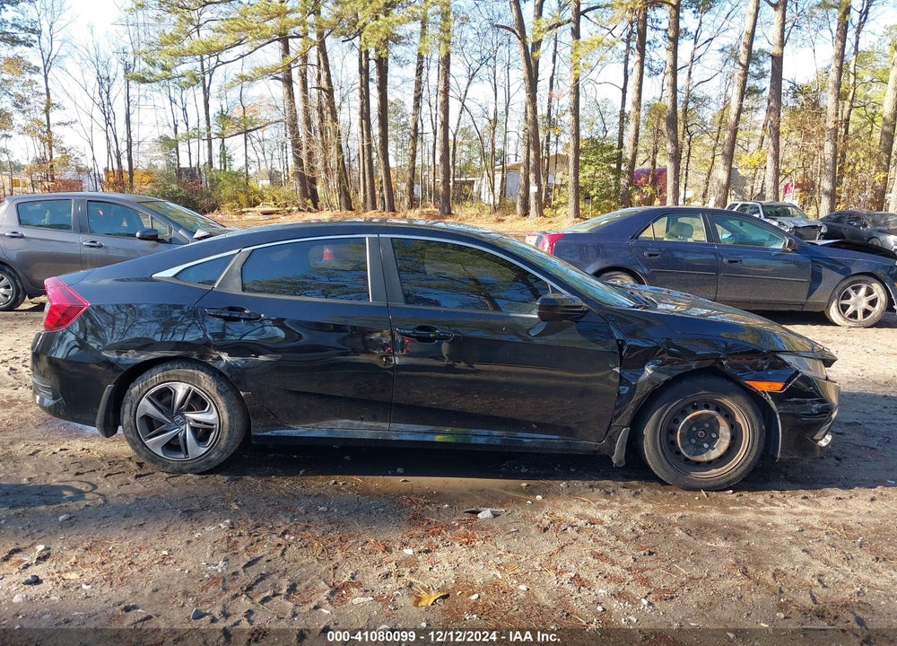 2019 HONDA CIVIC LX VIN: 2HGFC2F65KH582900