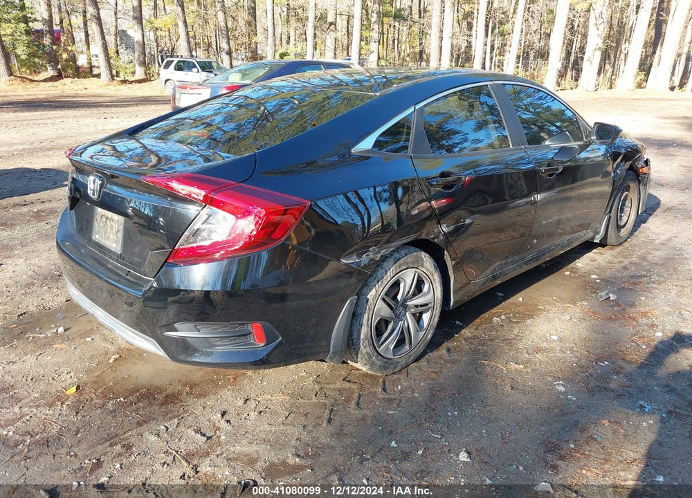 2019 HONDA CIVIC LX VIN: 2HGFC2F65KH582900