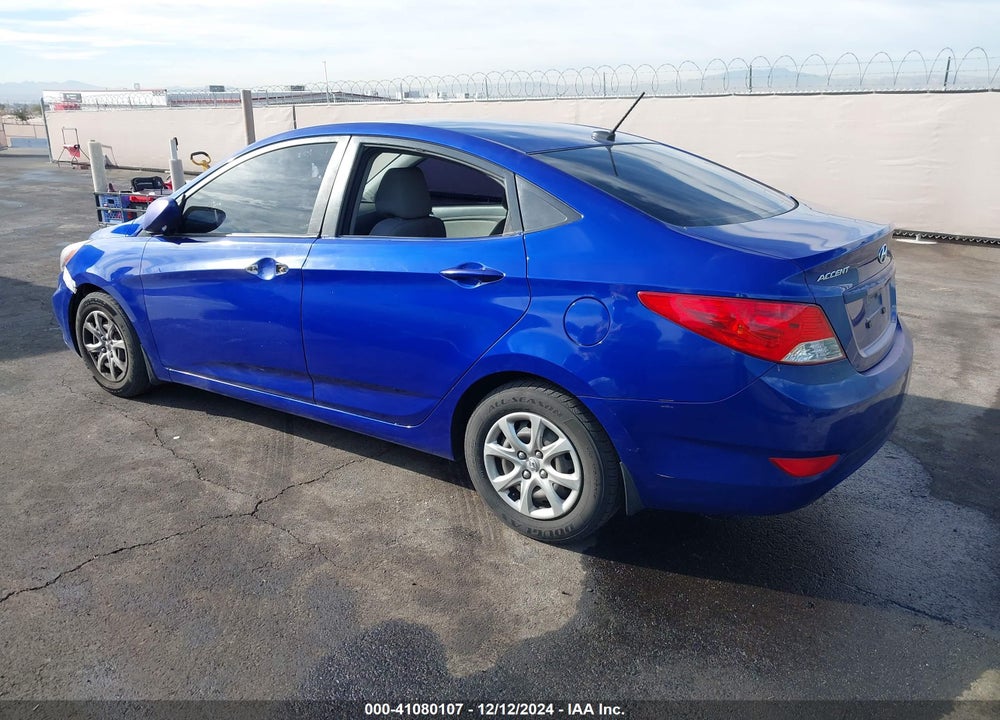 2013 HYUNDAI ACCENT GLS VIN: KMHCT4AE6DU415775