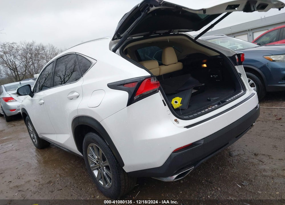 2017 LEXUS NX 200T VIN: JTJYARBZ3H2074297