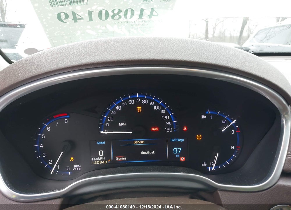 2013 CADILLAC SRX PREMIUM COLLECTION VIN: 3GYFNJE37DS623192