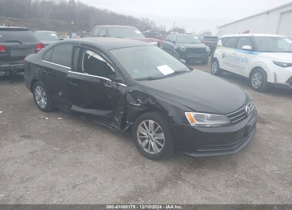 2015 VOLKSWAGEN JETTA 1.8T SE VIN: 3VWD07AJ0FM329365