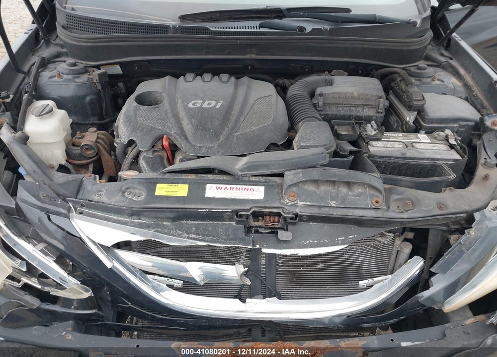 2012 HYUNDAI SONATA GLS VIN: 5NPEB4AC1CH375094