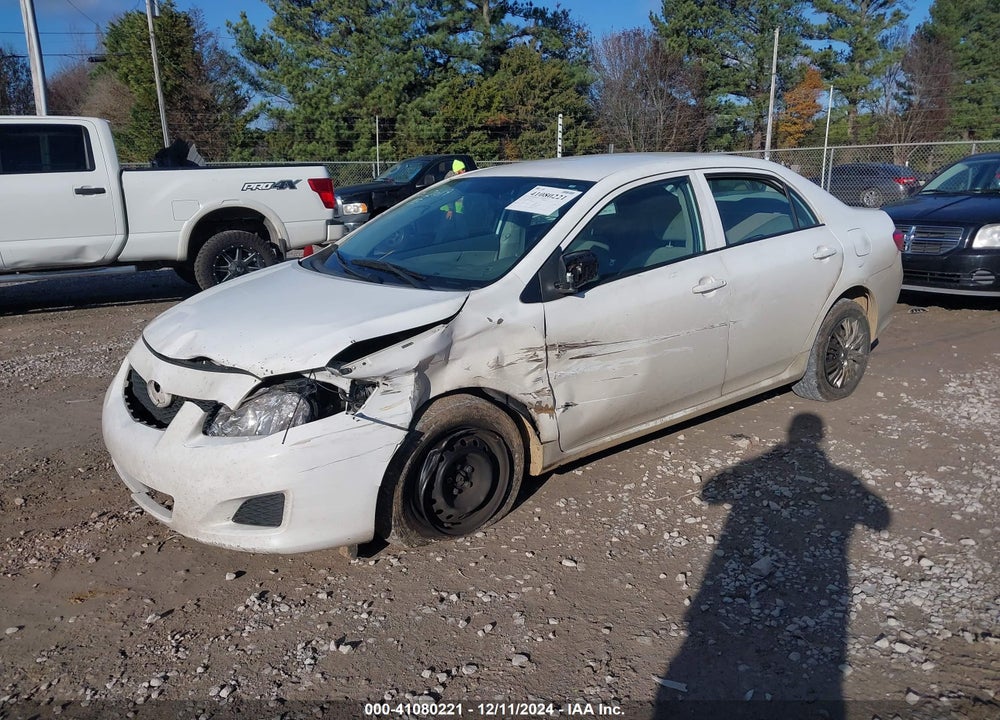 2010 TOYOTA COROLLA LE VIN: 2T1BU4EE4AC518550