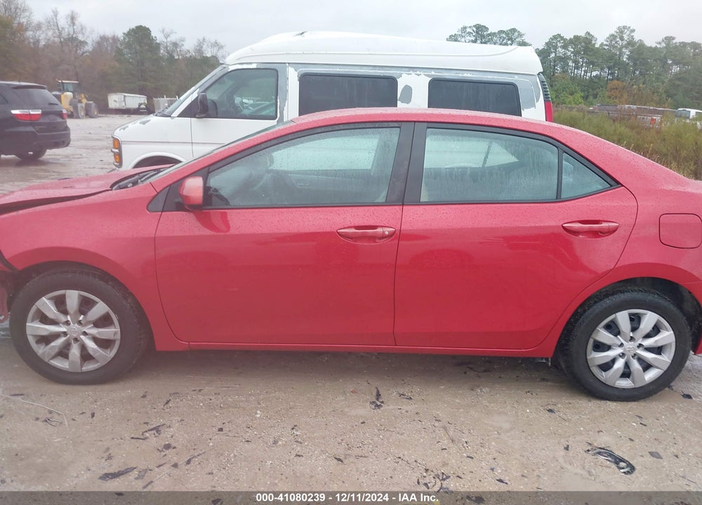 2014 TOYOTA COROLLA LE VIN: 2T1BURHE9EC205881