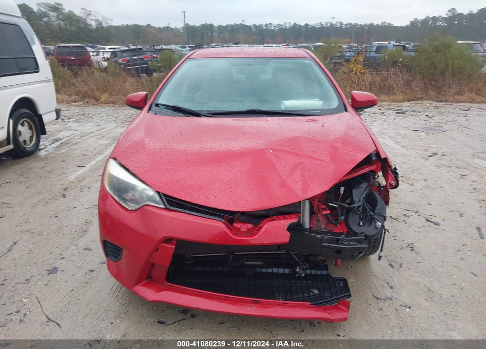 2014 TOYOTA COROLLA LE VIN: 2T1BURHE9EC205881