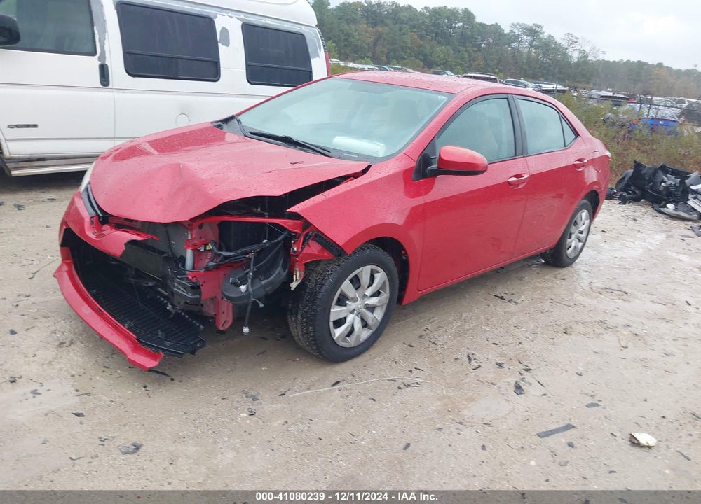2014 TOYOTA COROLLA LE VIN: 2T1BURHE9EC205881