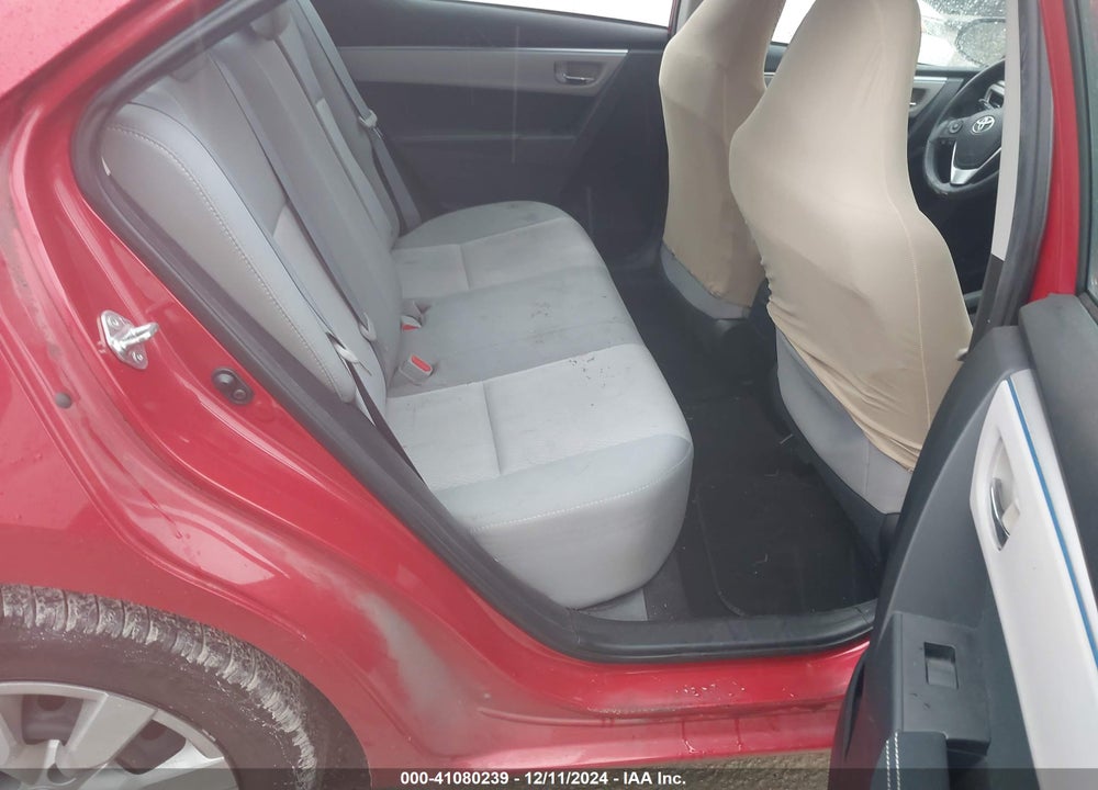 2014 TOYOTA COROLLA LE VIN: 2T1BURHE9EC205881