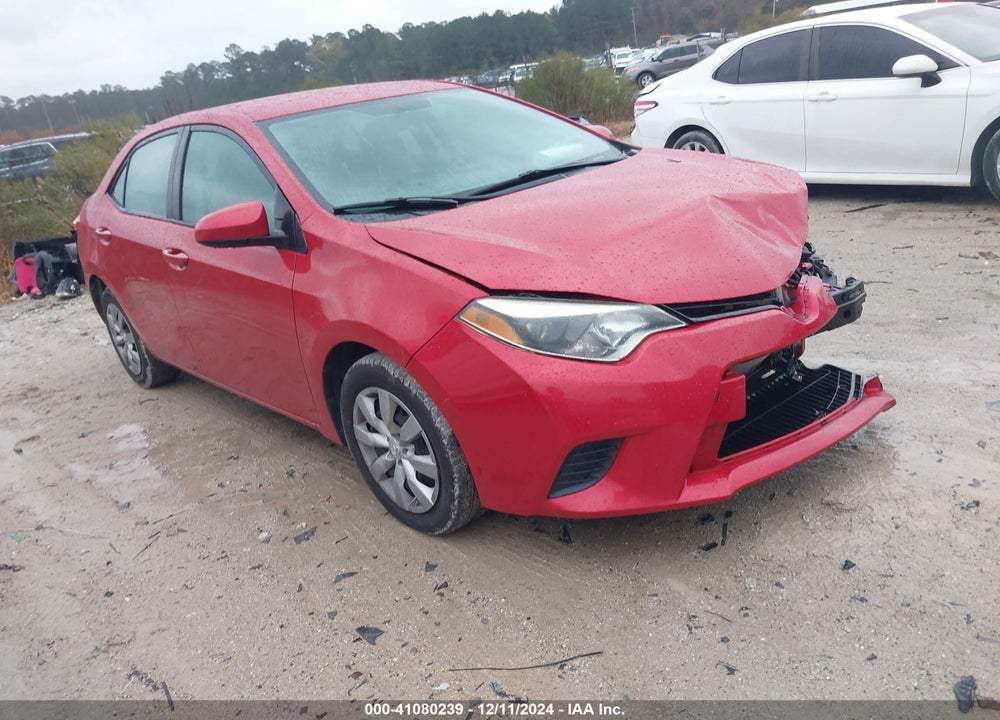 2014 TOYOTA COROLLA LE VIN: 2T1BURHE9EC205881