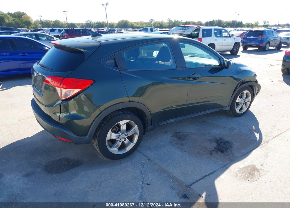 2018 HONDA HR-V LX VIN: 3CZRU5H39JG700470