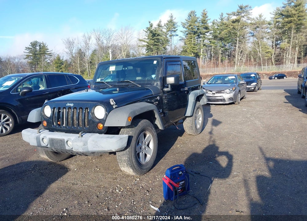 2009 JEEP WRANGLER X VIN: 1J4FA24189L733814