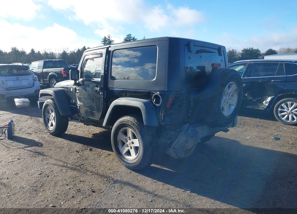 2009 JEEP WRANGLER X VIN: 1J4FA24189L733814